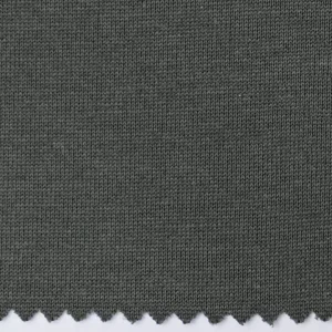 T-shirt Fabric – single jersey 100% cotton knitted fabric -Grey green
