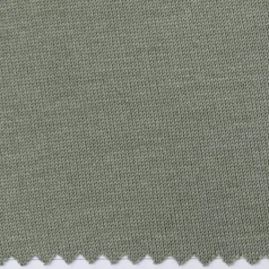 T-shirt Fabric – single jersey 100% cotton knitted fabric -Light green